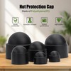 Pack of 160 Screws and Nuts Covers Screw Caps, M4