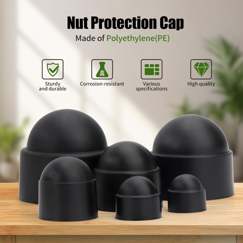 Pack of 160 Screws and Nuts Covers Screw Caps, M4