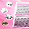 FADLASH Lash Clusters Extensions 200pcs Individual Lashes 10D 20D Mix