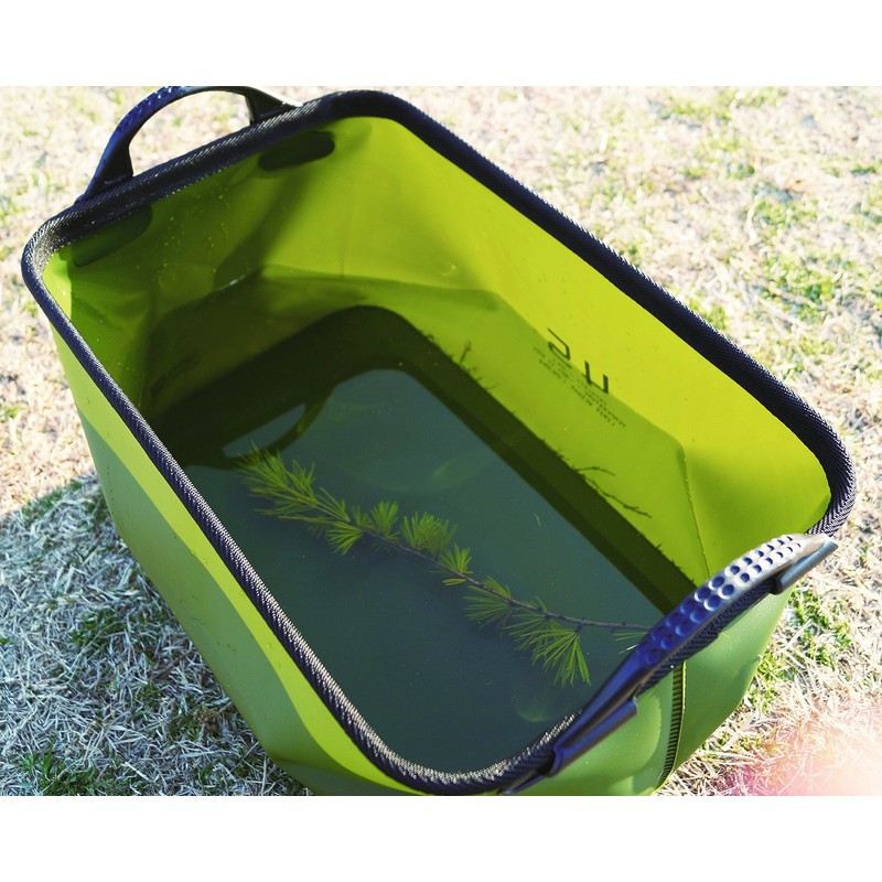 Slower SLW117 Slower, Waterproof, Folding Box, Bucket, Hangstock, Storage, Olive,