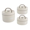 Insulated Lunch Container 304 Stainless Steel Leakproof Portable Round Thermal
