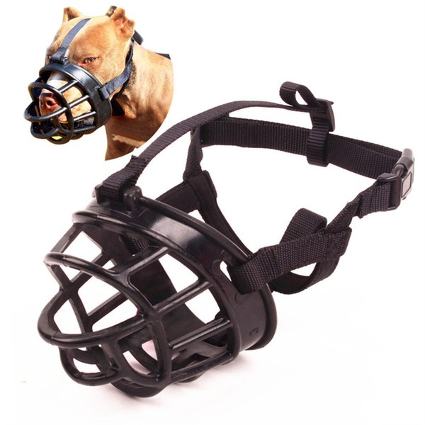 Umisun Basket Dog Muzzles-Soft Adjustable Breathable Mask Anti Biting Chewing