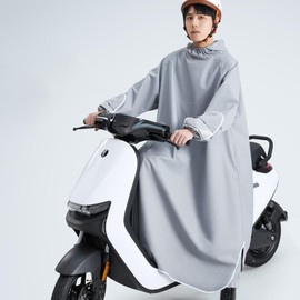 Formemory Raincoat, Bicycle, Rain Poncho, Bike, Men's, Women's, Transparent Visor, Waterproof, Windproof, For Commuting to School or Work, Outdoors, Rainy Season, Heavy Rainfall, Durable, Includes