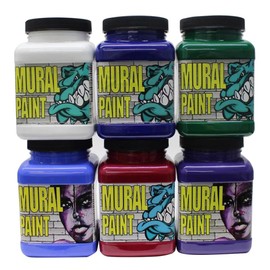 CHROMA Mural Paint 16 oz Set Of 6 Lush (2572)