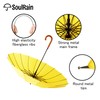 SoulRain 16 Ribs 48" Stick Umbrella Auto Open Solid Color