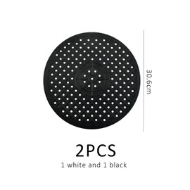 2 Pieces Anti-Slip Sink Mats, Kitchen Dish Draining Mats, Round Sink Mats, Round Sink Inserts, Sink Protector Mats, Sink Drain Mats, Kitchen Strainer Mats
