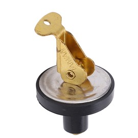 Qiilu Tapón de Drenaje de Barco Giratorio Tapón de Drenaje de Compresión de 19 Mm Tapón Giratorio de Drenaje de Acero Inoxidable de 3/4 Pulgadas para Barco Tipo de Tornillo de(3/8 inch (2974B1))