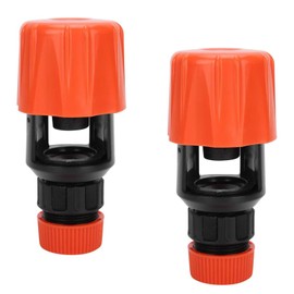 XZSKD 2 Pcs Mixer Tap Hose Connector, Hose to Tap Connector, Hose Adapter for Kitchen Tap, 1/2 Inch Quick-Connect Fittings for Bathroom & Kitchen Faucets (2-Pack)