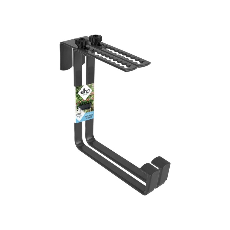 elho Barcelona Balcony Box Holder Metal Anthracite