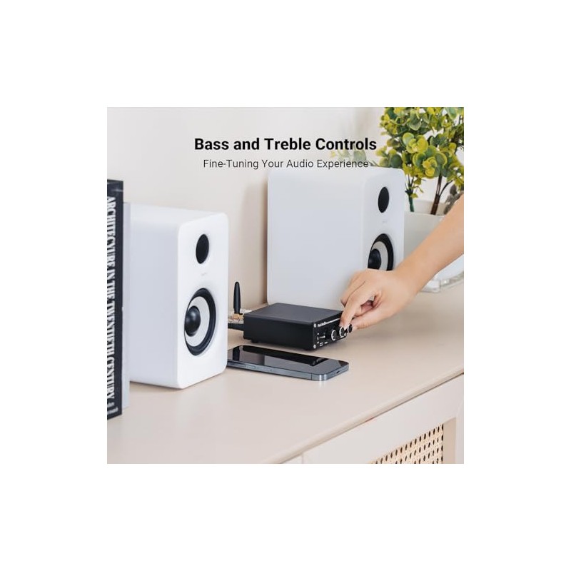 Fosi Audio BT20A Bluetooth 5.0 estéreo audio 2 - Channel