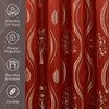 Elegant Comfort Luxurious Beautiful Curtain Panel Set with Attached Valance