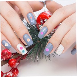 WOONEKY Glass Nail Beads for Nail Art Tiny Beads Multi for Unique Designs and Jewelry Making Charms and Decorations