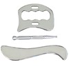 AnTiexi Stainless Steel Gua Sha Tool Set,Muscle Scraping Tool Set