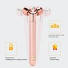 Electric 3D Facial Roller Massager Remove Puffiness Slimming Tightening Face