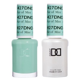 DND Match UV Gel + Nail Polish #427 Air Of Mint