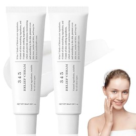 2PC 345 relief cream345 humectante calmante reparador de la barrera facial345 Intensive Repair Cream, crema 345 para Todo Tipo de Pieles              