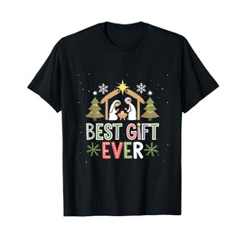 Nativity Christmas Jesus Christian Gifts T-Shirt