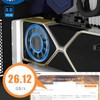GLOTRENDS 2-Slot GPU Support Bracket with 180mm PCIe 4.0 Riser