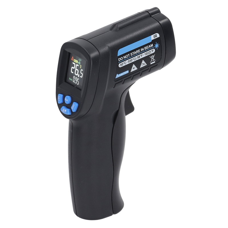 Infrared Thermometer Handheld High Accuracy Digital Laser Temperature Tester Non