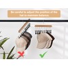 StorageWorks Hat Rack, Closet Organizer and Storage for Baseball Caps,Set