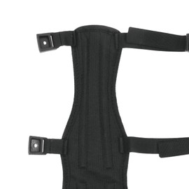 elToro Curdora Sport Forearm Guard with Clip Closure, 4 Struts, Protection for Archery, Arm Guards, Recurve Bow, Compound Bow (Black, L - 32 cm)