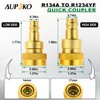 R134A to R1234YF Quick Coupler High Low Side A/C Fitting