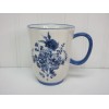 Pioneer Woman Delilah Floral Mug Cup Stoneware Blue White 12oz