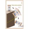 Bamboo Sand Timer 3 Minute Hourglass Timer Wooden Sand Clock,