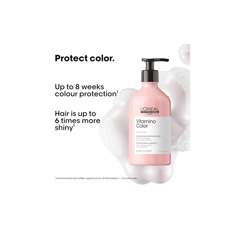 L'Oreal Professionnel Vitamino Color Shampoo 500ml & Vitamino Color Conditioner