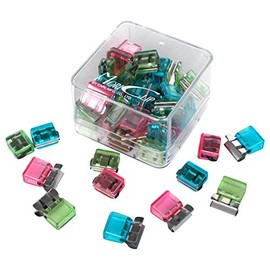 CARL 700521 Mori Clip Clip Paper, MC52A Small Assorted Colours