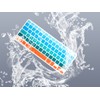 HRH Spanish Silicone Keyboard Cover Skin for MacBook Air 13,for