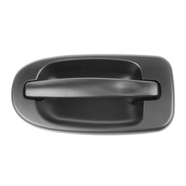 Outside Sliding Door Handle Smooth Black Rear Driver Compatible with Chevy Buick Pontiac Old