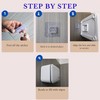 Blysk Wipes Dispenser, Wall Mount or Free Standing, Makeup Wipes,