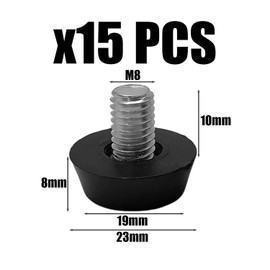 15 Furniture Anti-Slip Foot Pads, Floor Protection Gaskets, Furniture Anti-Moving Pads, Anti-Scratch Silent Furniture Foot Pads, Suitable For Tables, Chairs And Sofas.