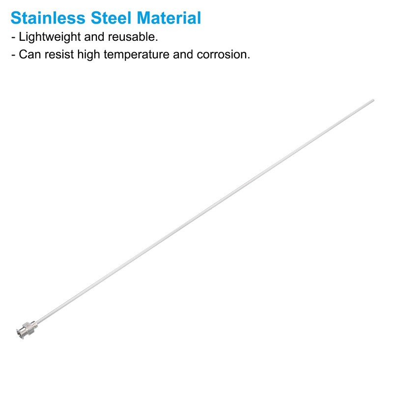 PATIKIL 14Ga x 12 Inch Stainless Steel Dispensing Needle Tips,