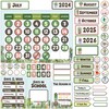 Decorably 137 Pcs Class Calendar for Classroom Elementary Set -