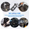 9pcs Wire Long Reach Hose Clamp Pliers Set Fuel Oil
