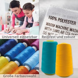 Baby Snap Overlock Yarn 4 x 2700 m (Petrol)