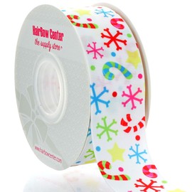 1.5" Christmas Confetti Grosgrain Ribbon 25yd
