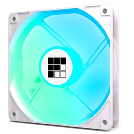 FOIFKIN 120mm PWM ARGB PC Case Fan (White, Forward 1 Pack)