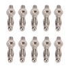 50Pcs Banana Plugs Hex Thread High Accuracy Good Transmission Performance
