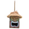 Hand Made Birdhouse Covered Resin Bird Feeder for Home Garden