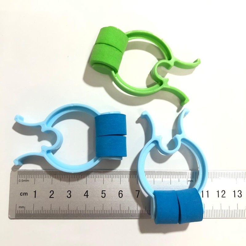 2 pcs Nose Stop Clips Nasal Nose Stopper Clips Plastic