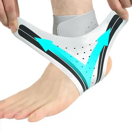 Ankle Support, Fixed, Thin, Foot Support, Achilles Tendon Support, Injury Prevention, Antibacterial, Odor Resistant, Breathable, Stretchable, Heel Support, For Running, Climbing, Sports, Commuting
