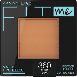 Maybelline New York Fit Me Matte Plus Pore Less Powder, Mocha, 0.29 Ounce