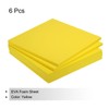 MECCANIXITY EVA Foam Sheets Yellow 9.8 Inch x 9.8 Inch