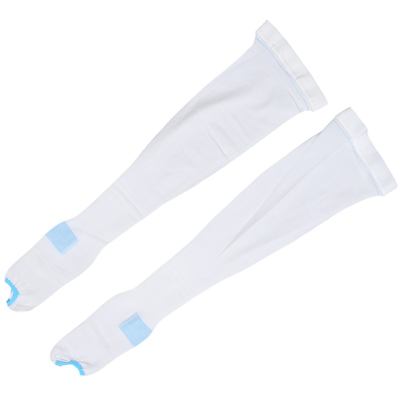 Thigh Length Compression Stockings Prevent Varicose Veins Leg Fatigue Swelling
