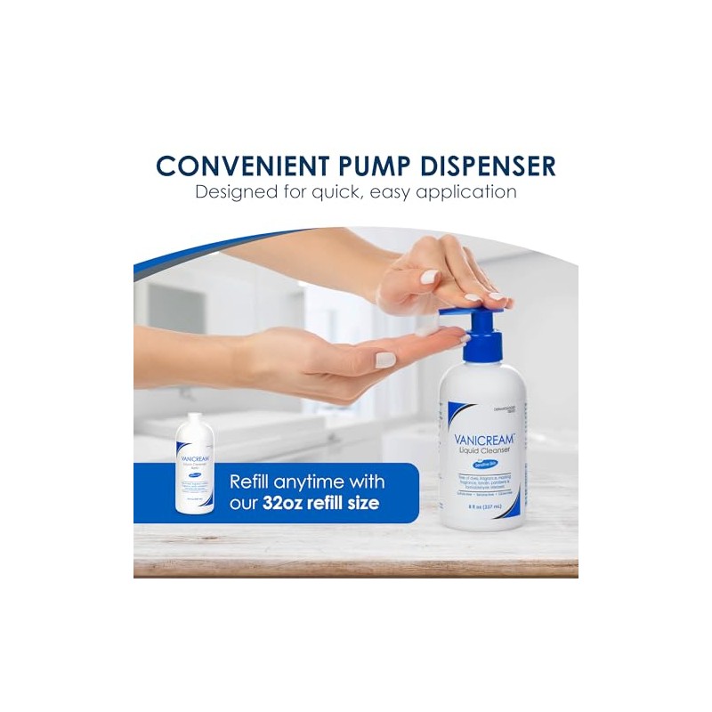 Free Clear Liquid Cleanser, 8 Ounce