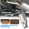 Yeoflagtrade Catalytic Converter 3 Inch 2 Pcs, High Flow Universal