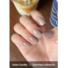 ohora Semi Cured Gel Nail Strips (N Cream Beige) -
